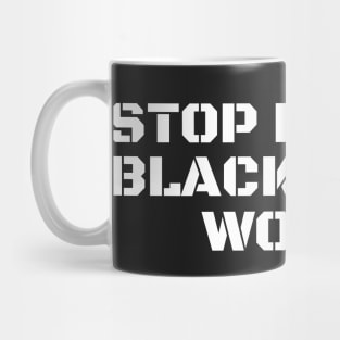 Stop killing black trans women Mug